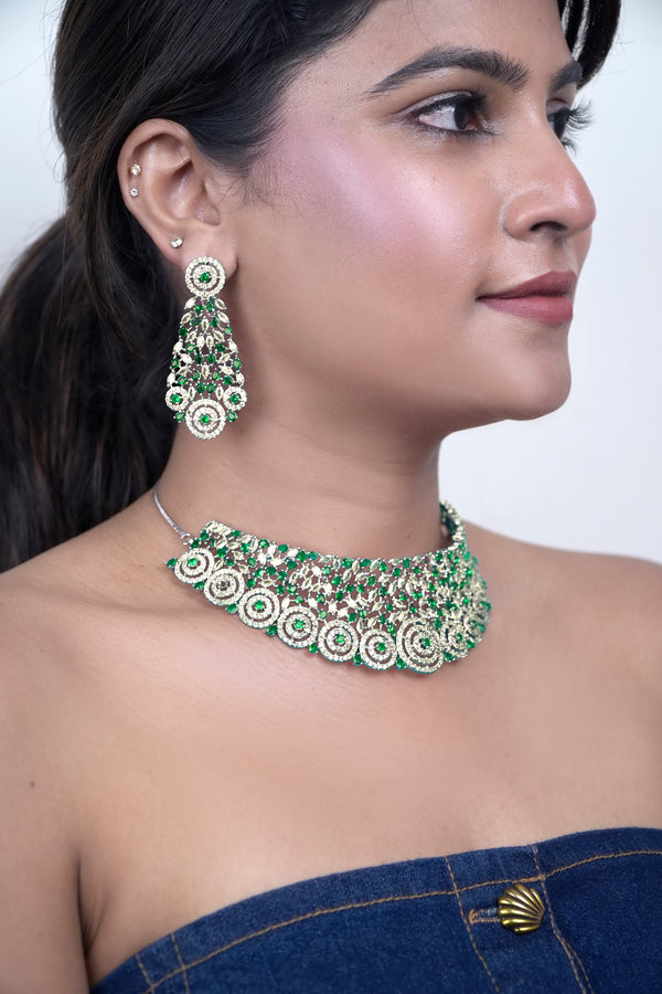 Emerald Dream Necklace AD-8020