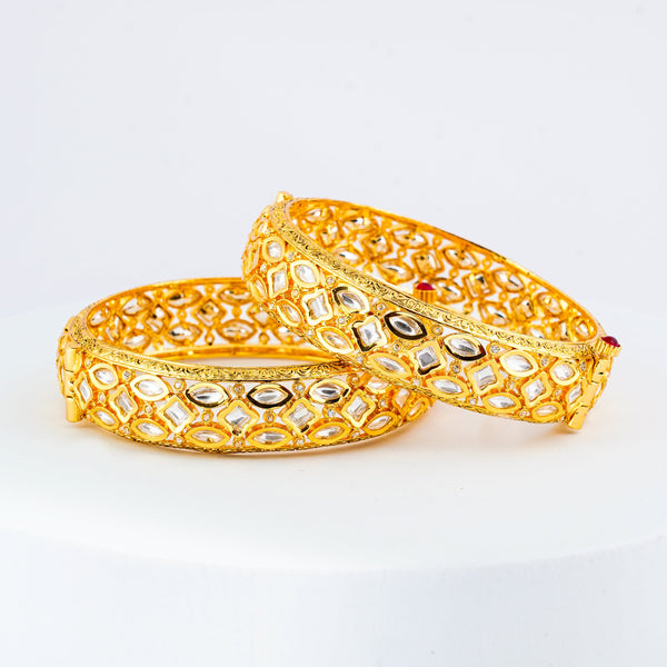 Polki Pair Bangle