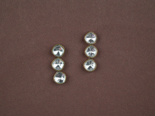 Timeless Polki Studs - 3