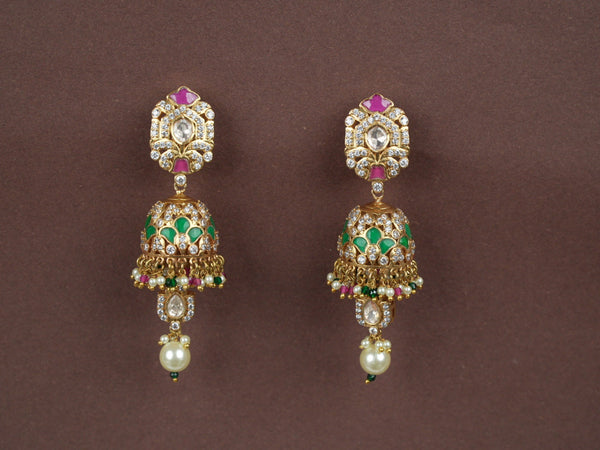 Meenu Pink Jhumka