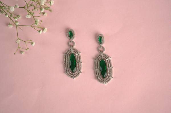 Gleaming Elegance Earrings AD-1021