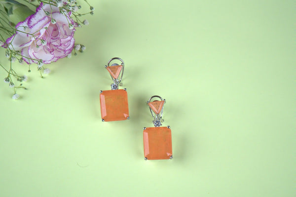 Sunset radiance earrings AD-4015