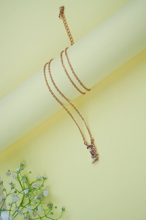 Golden Horizon Necklace-4005