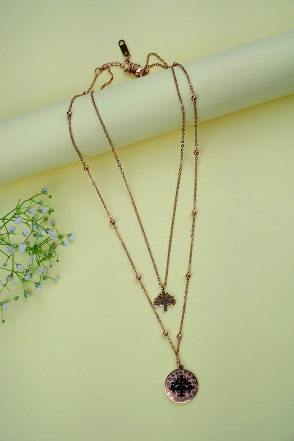 Palm Serenity Necklace-4040