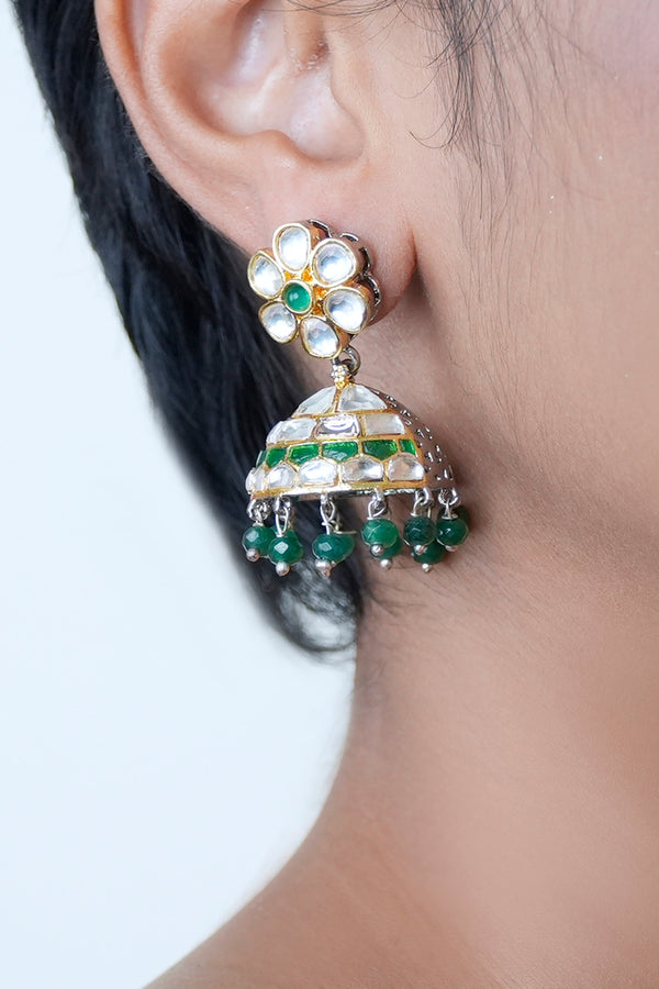 Keerat Green Jhumki