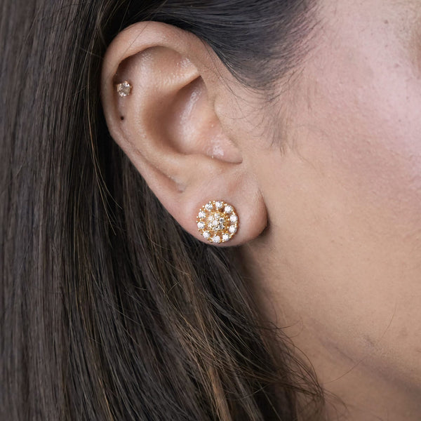 Elysian Glow Studs AD-6016